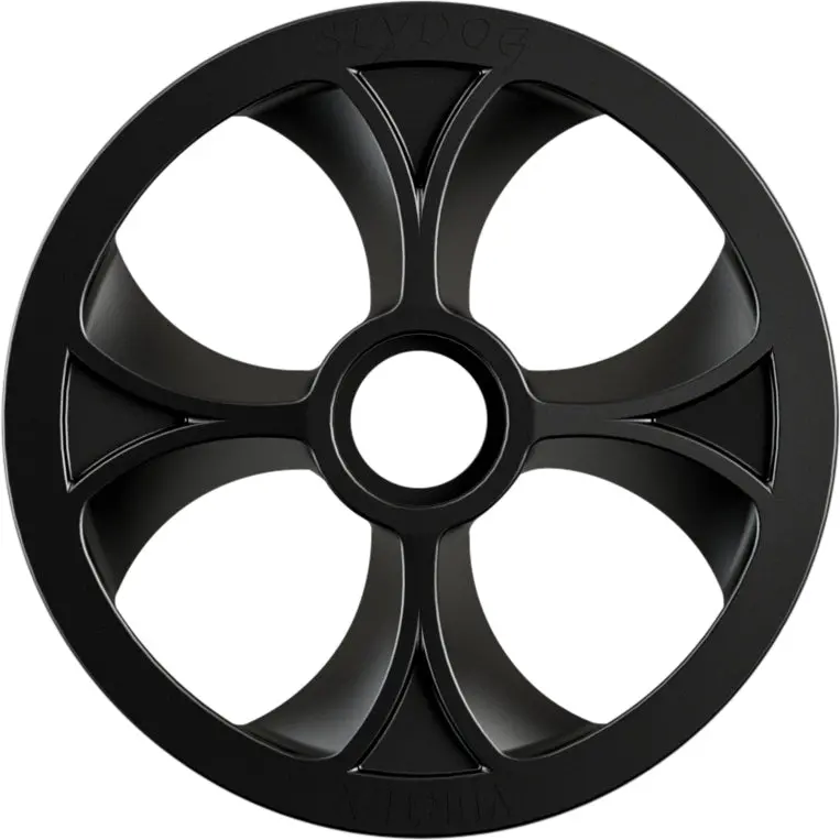 Vortex Bogie Wheel 10" Black Alpha Wheel A/C 1