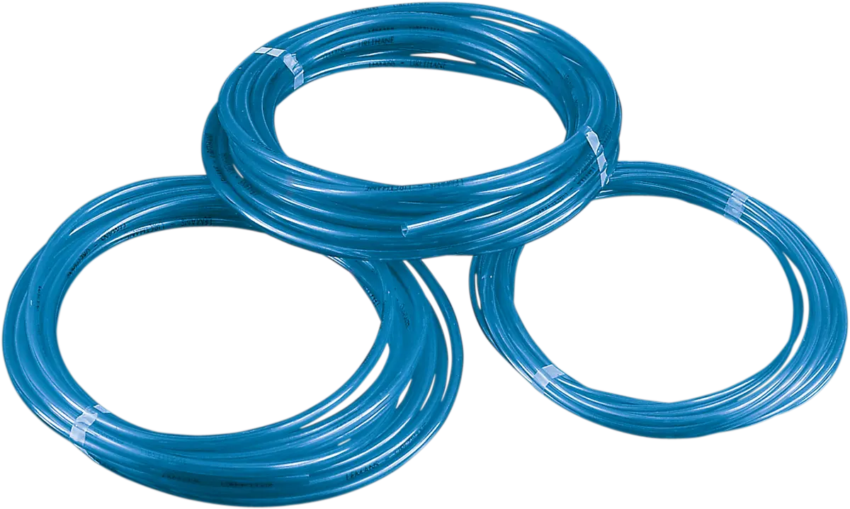 Parts Unlimited Polyurethane Fuel Line - 1/4" - Blue - 25' A37330 1