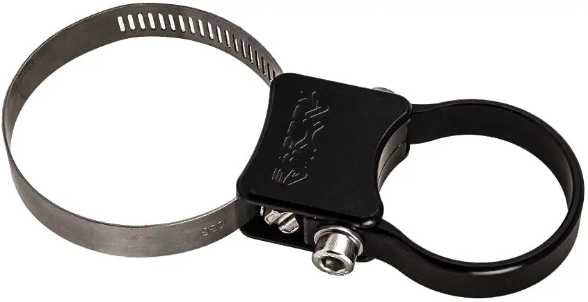 Hose Clamp Cage Mount Black 1