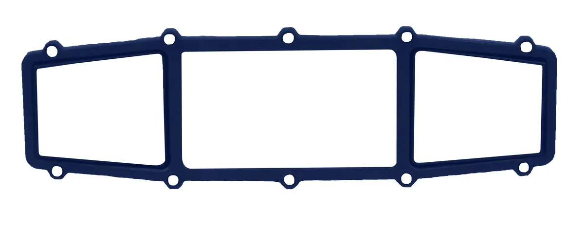 Elite Series Rear Mirror Blue Replacement Frame 2