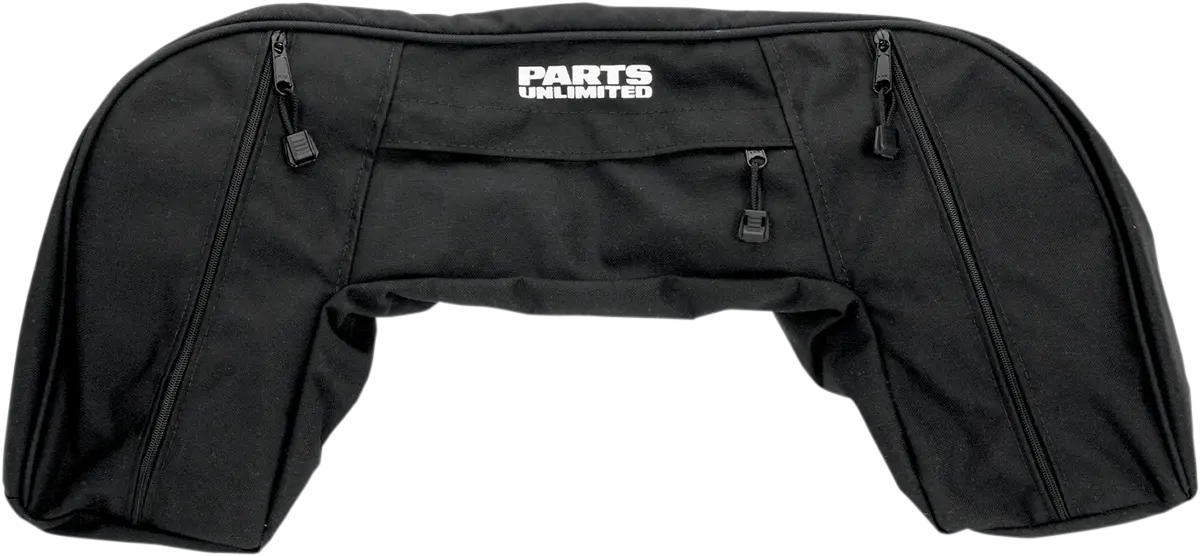 Parts Unlimited Snowmobile Windshield Bag - Black - Polaris '88-'98 0710-0056 1
