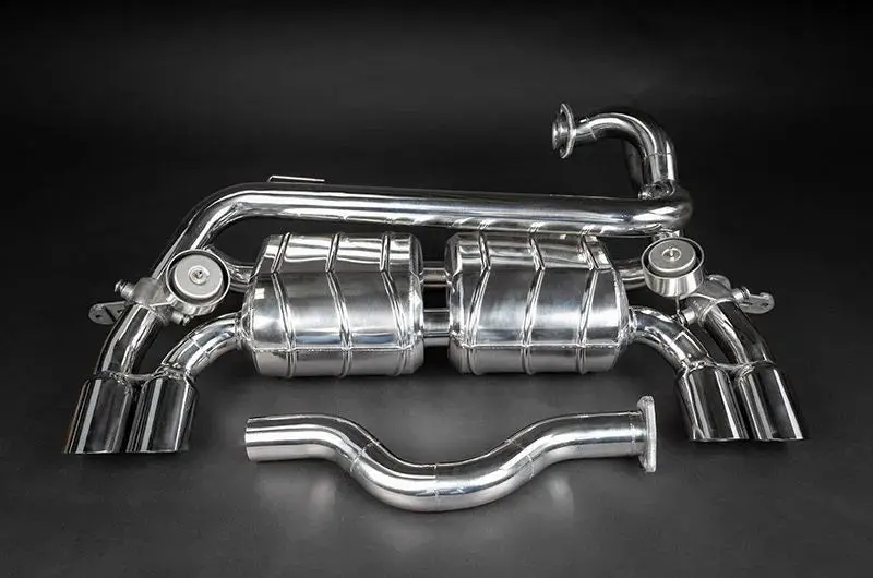 Capristo X-Pipe Valved Exhaust + Cat Spare (Ces3) - Ferrari 328 Gtb/S (Usa Catted) 1