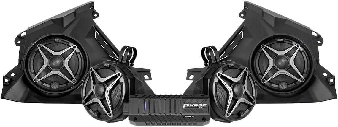4 Speaker Kit W/ Ssv A Spec 800Watt 1