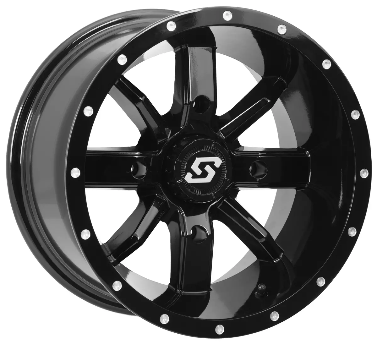 Hollow Point Wheel 14X10 4/156 5+5 (0Mm) Black 1