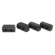 Bunk End Caps 2X4" Black 24/Pk 1