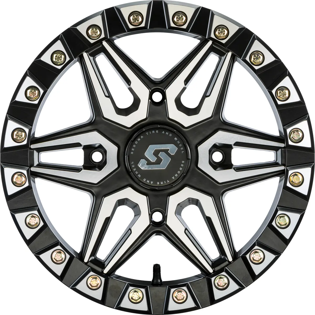 Split 6 Bdlk Wheel 15X6 4/137 5+1 (+38Mm) Blk/Machined 1