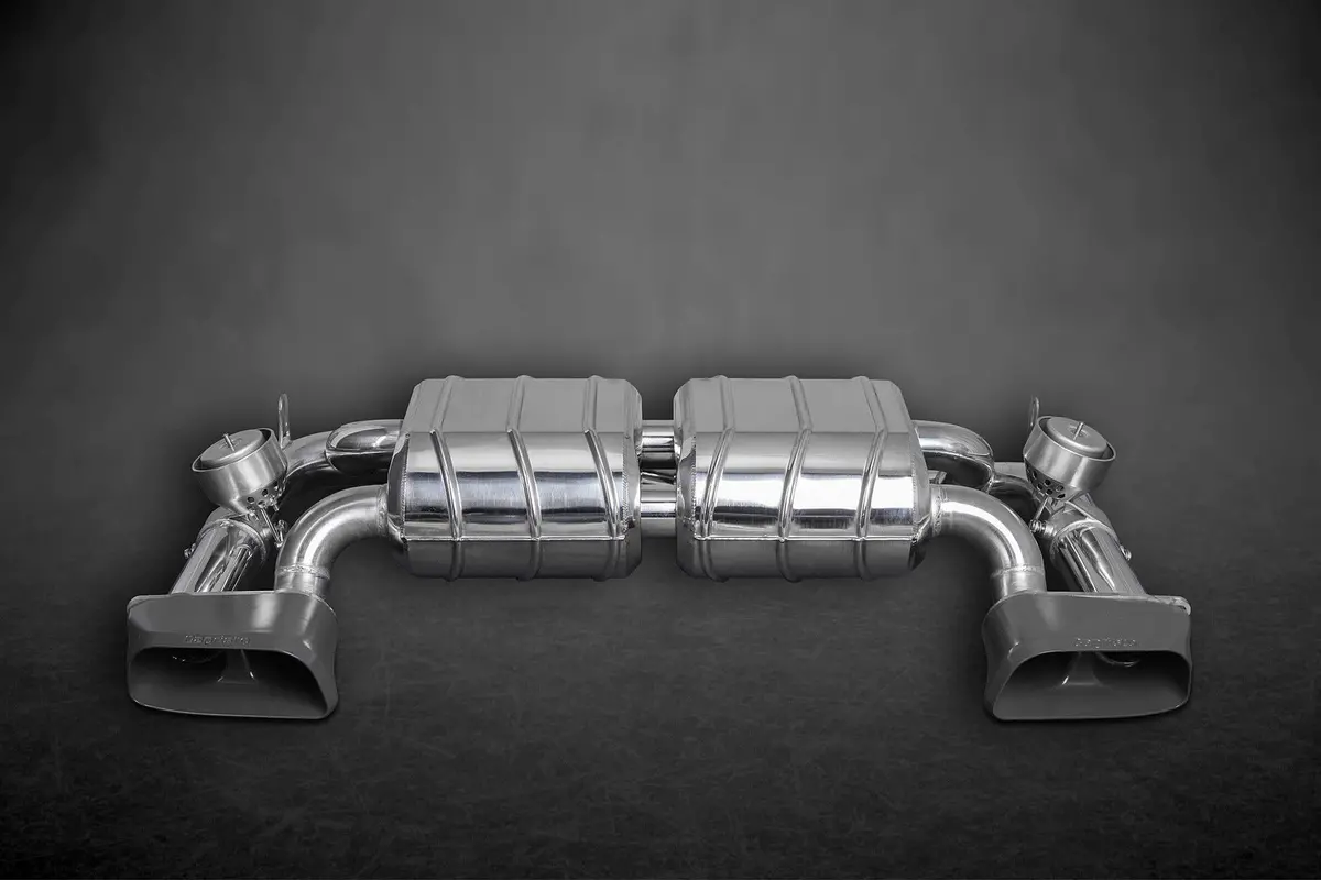 Capristo Valved Exhaust With Middle Silencer Spare Pipes And Skirt Diffuser (Ces3) - Bmw 435I 1
