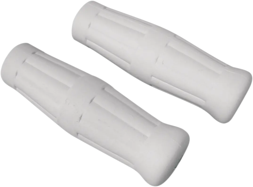 Joker Machine Custom Rubber Radial Grips - White 03-61W 1