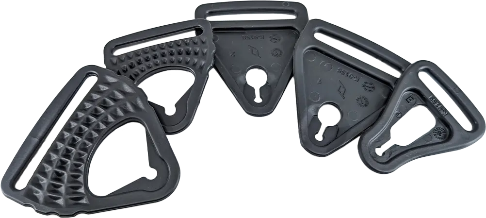 Kx 3.0 Strap Clip & Loop Set Black Sm/Md/Lg 1