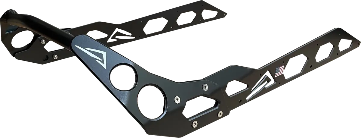 Rear Bumper Flat Black S/D 146" 1