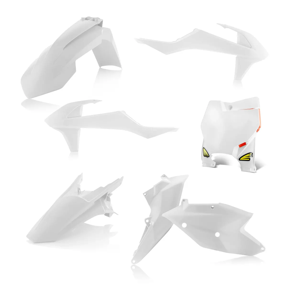 5 Piece Body Kit White 1