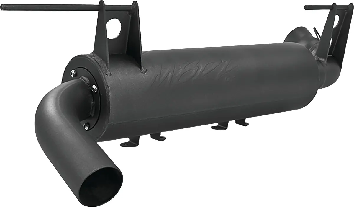 Single Slip On System W/ Performance Muffler Blk 1