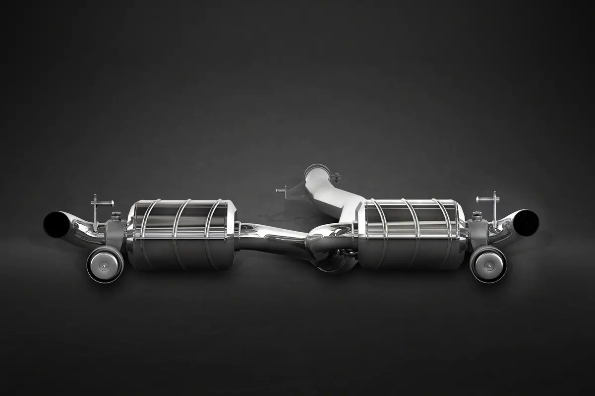 Capristo Valved Exhaust W Mid-Pipes (Ces3) - Mercedes Amg Gla45 2
