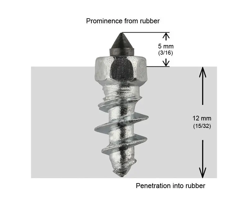 5/8" 15Mm Std Screw Studs Qty 200 1
