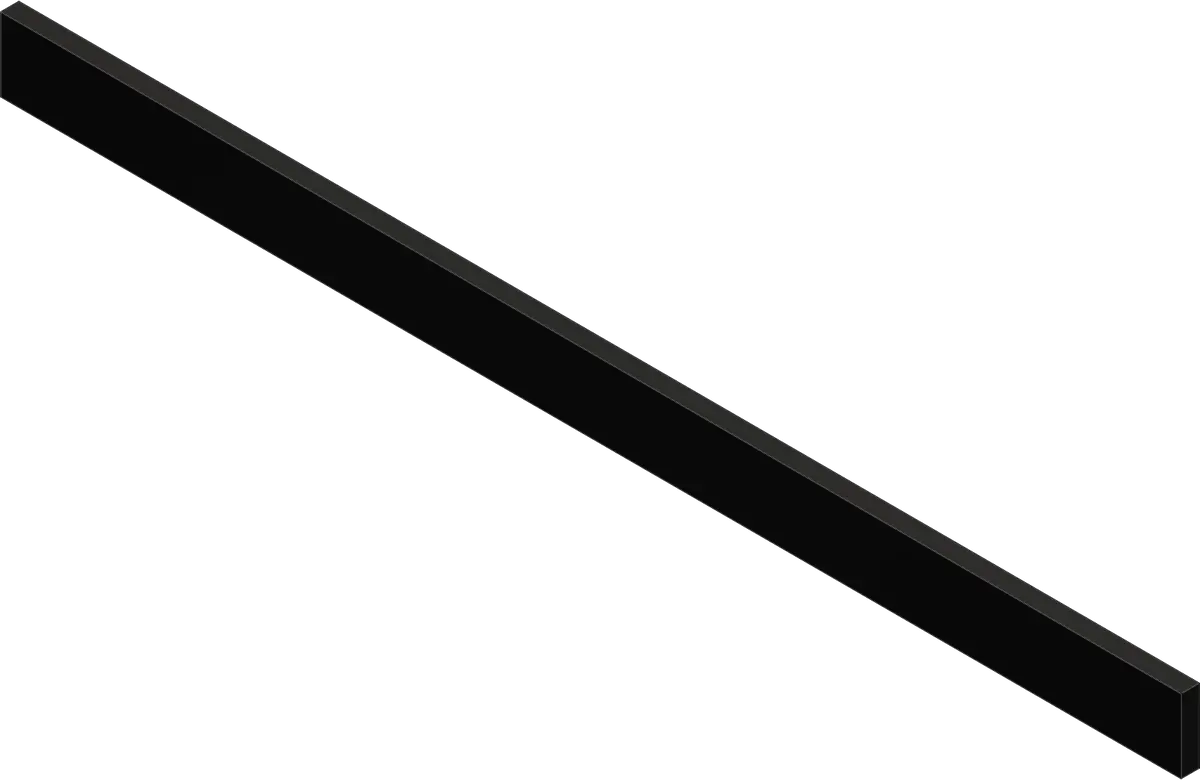 Uhmw .75" X 72" Wear Bar 1