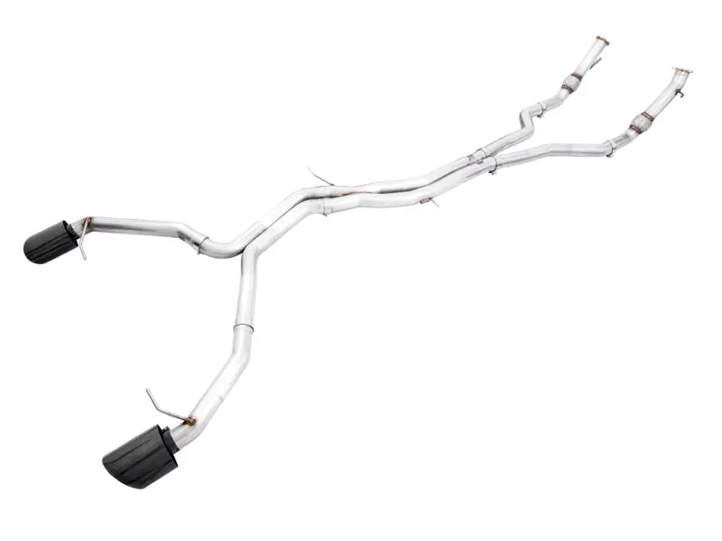 Awe Tuning Audi B9.5 Rs 5 Coupe Track Edition Exhaust - Rs-Style Diamond Black Tips 1