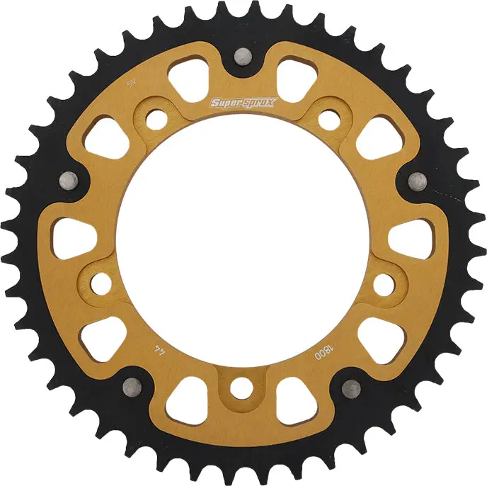 Rear Stealth Sprocket Alu/Stl 44T 530 Gld Tri 1