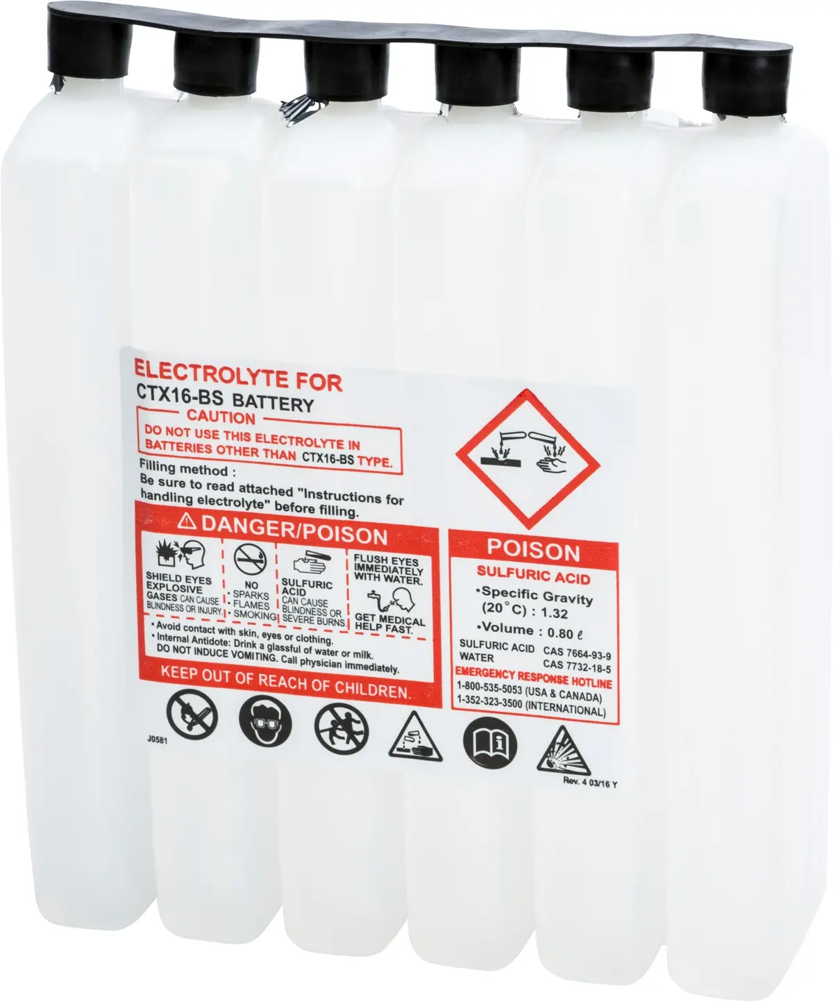 Sealed Battery Electrolyte Pack 2
