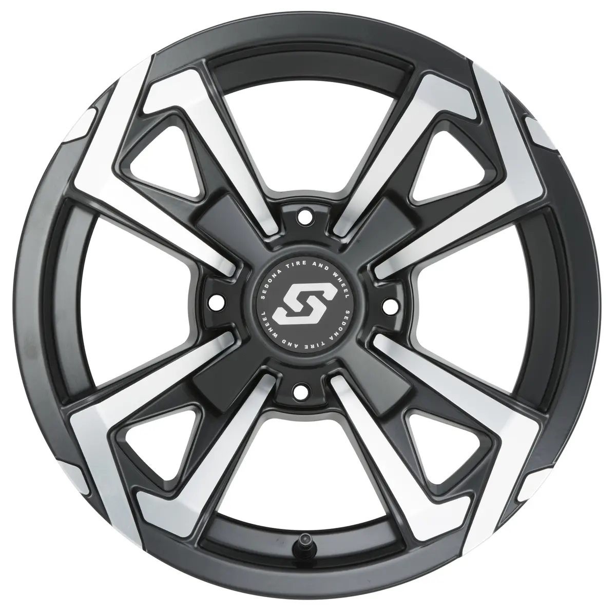 Riot Wheel 14X7 4/156 4+3 (+5Mm) Blk/Machined 2