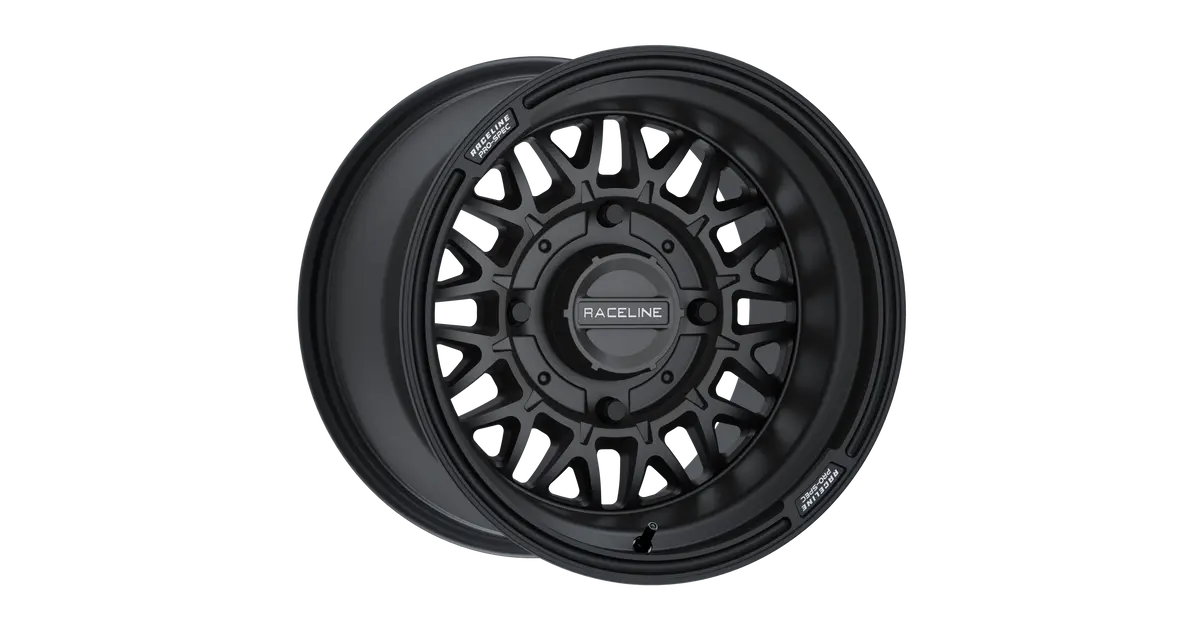 Raceline Omega 15X10 4/156 5+5 (0Mm) Satin Black 1