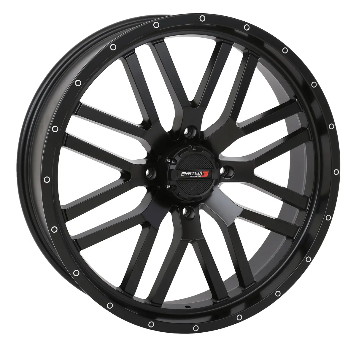 St3 Wheel 22X7 4+2.5 (+10Mm) 4/137 4 Matte Black 1