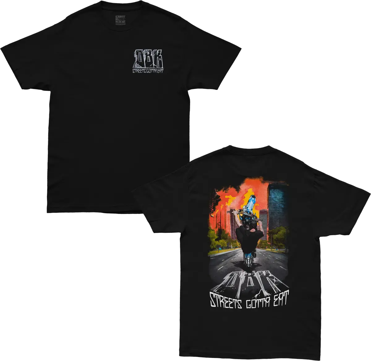 Streets Gotta Eat Tee Black Sm 1