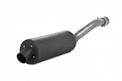 Single Slip On System W/ 4.25" Sport Muffler Blk 1