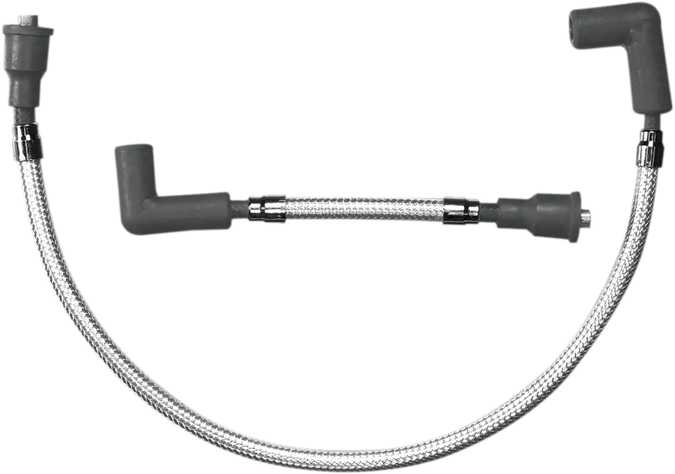 Magnum Shielding Spark Plug Wires - Sterling Chromite - Softail 3041C 1