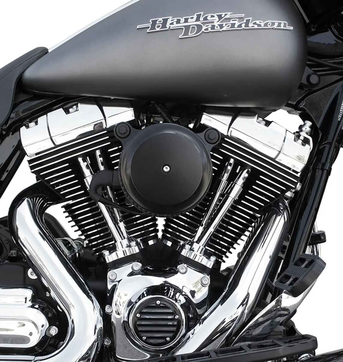 Joker Machine Vt Air Cleaner Cover - Smooth - Black 02-222-1 1