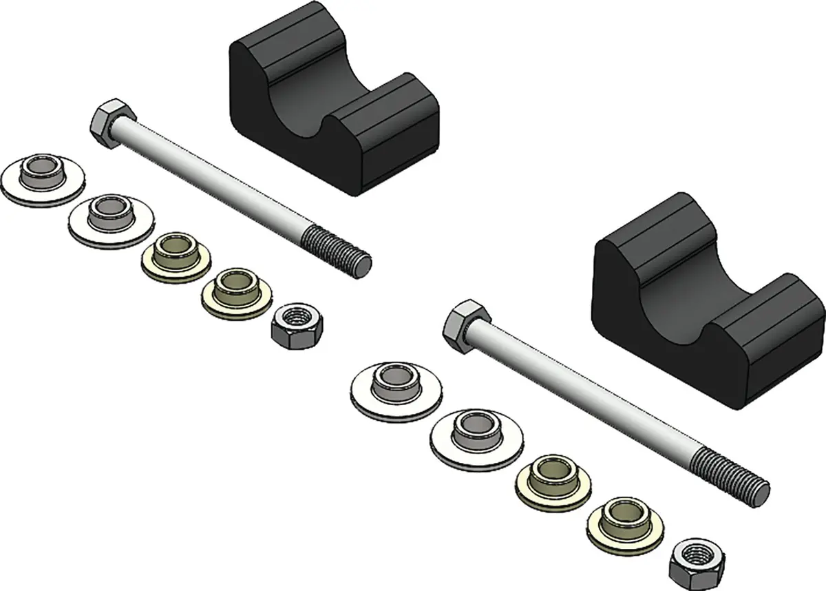 Pr /Sly Dog Mount Kit A/C Hcr /10Mm 1