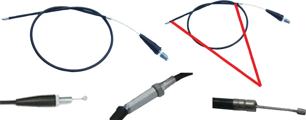 Throttle Cable T4 39.5" 1