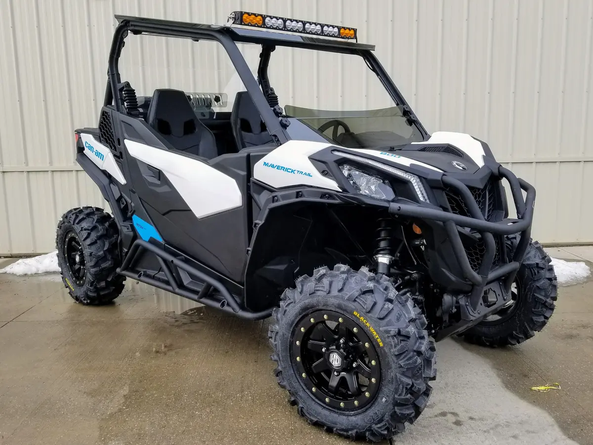 Half Windshield Tinted Can Maverick Trail 2