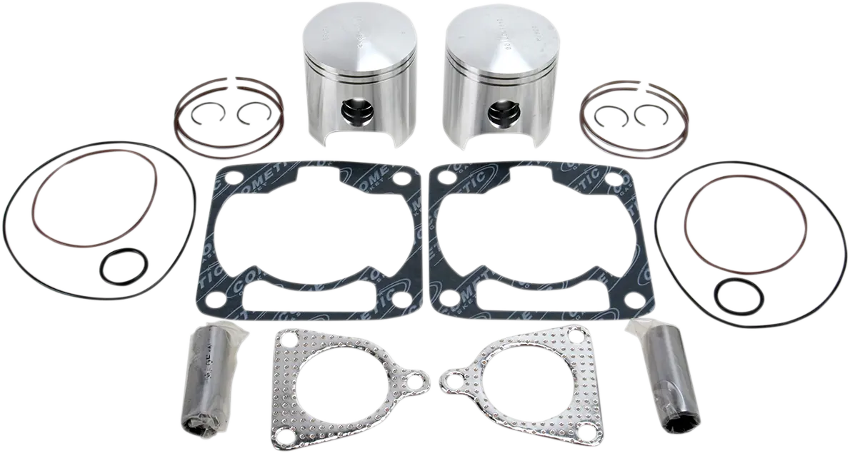 Wiseco Piston Kit With Gaskets - 71.00 Mm - Polaris Engine Type - Polaris Sk1282 1
