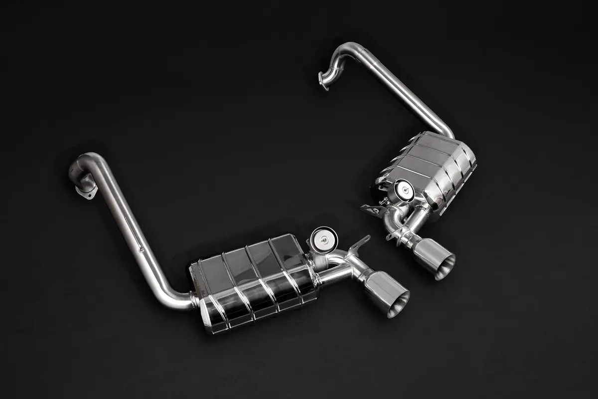 Capristo Valved Exhaust + Stainless Tips (Ces3/Pse) - Porsche 981/982 Boxster/ Cayman/ Gt4/ 718 1