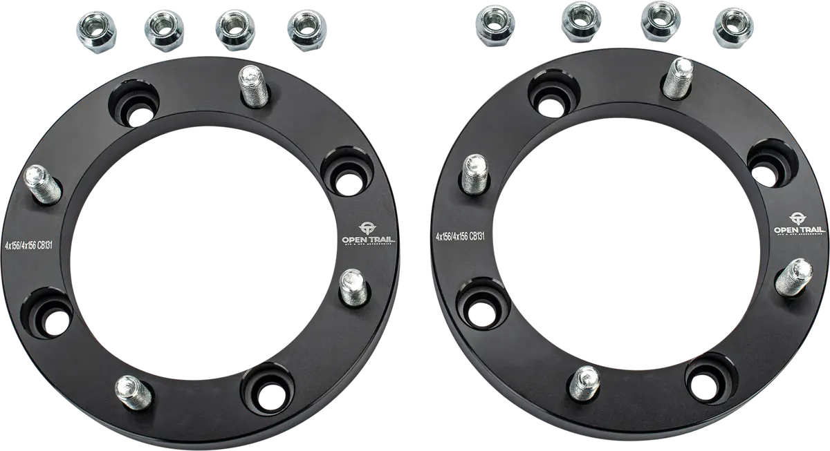 Wheel Spacer Adapter 1" 4/156 3/8" To 4/156 12Mm X 1.5 1