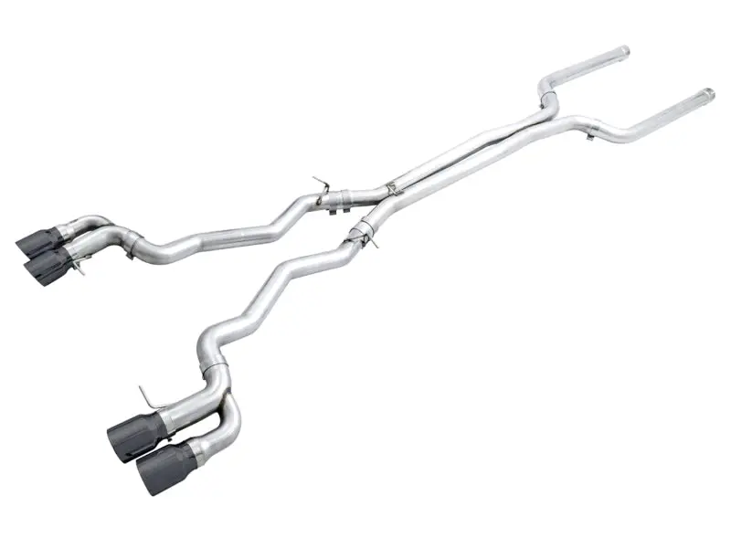 Awe Tuning 18-19 Bmw M5 (F90) 4.4T Awd Cat-Back Exhaust - Track Edition (Diamond Black Tips) 1