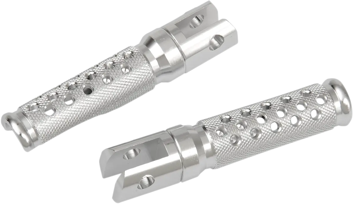 Emgo Slash-Cut Foot Pegs - Driver 1