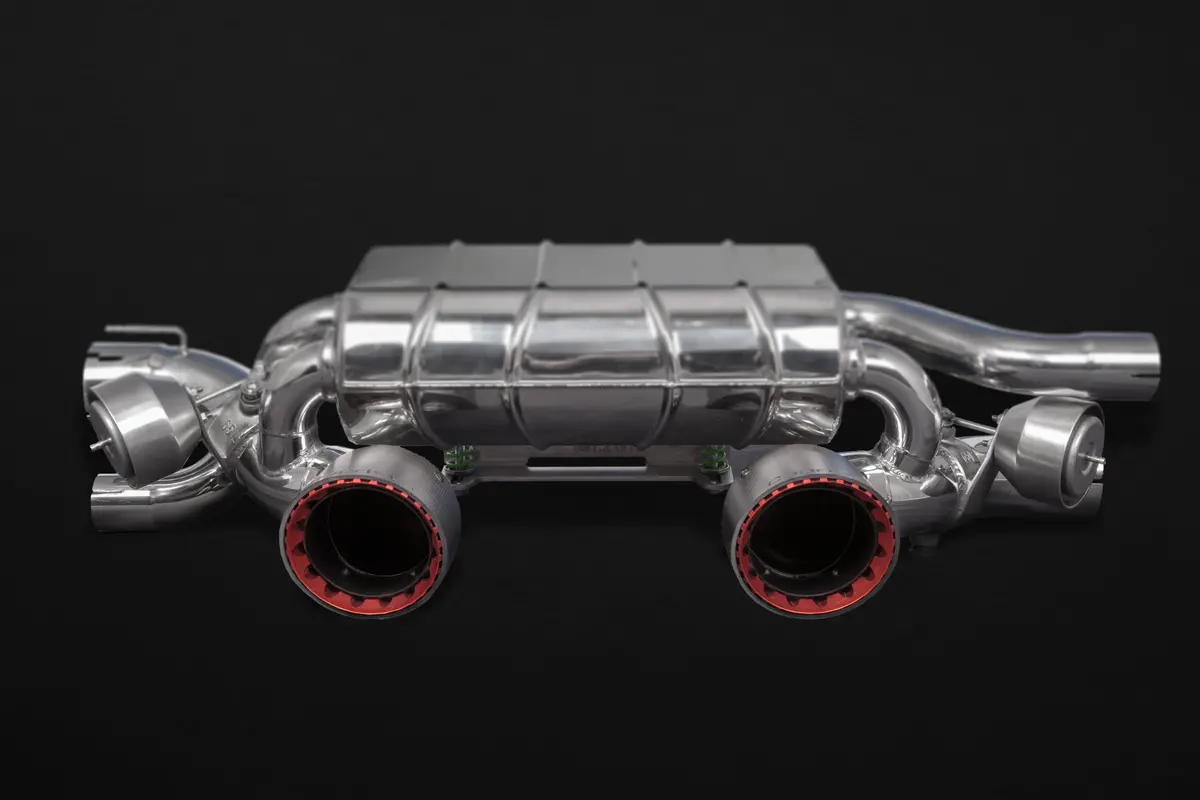 Capristo Valved Exhaust + 250 Cell Sport Cats + Carbon Tips - Porsche 991.2 Carrera/Gts 1