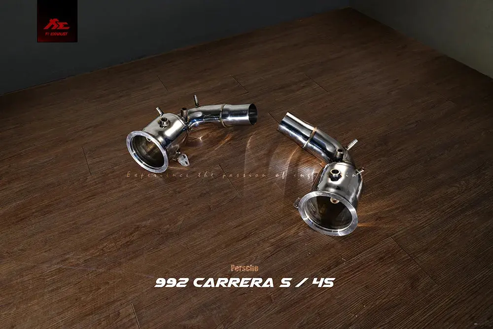 Fi Exhaust Valvetronic Muffler (Retains Oem Valve Settings - No Remote) - Porsche 992.1 Carrera/ S/ Gts/ Turbo 2019-2024 2