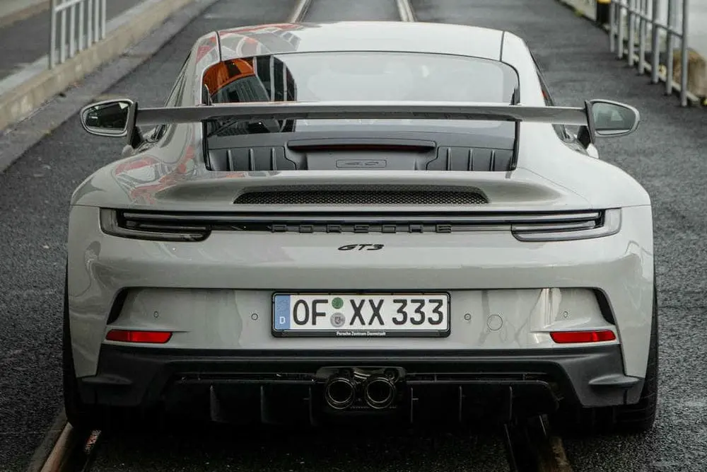 Fi Exhaust Sport 200 Cell Headers + Valvetronic Muffler + Dual Silver Tips (Retains Oem Valve Settings - No Remote) - Porsche 992.1 Gt3/ Rs 2021-Up (Race Version) 1