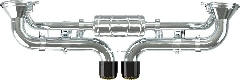 Capristo Valved Exhaust + Carbon Tips (Oe Actuators) - Porsche 992 Gt3/ Rs 2