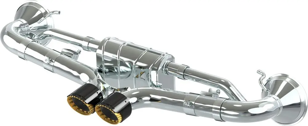 Capristo Valved Exhaust + Carbon Tips (Oe Actuators) - Porsche 992 Gt3/ Rs 1