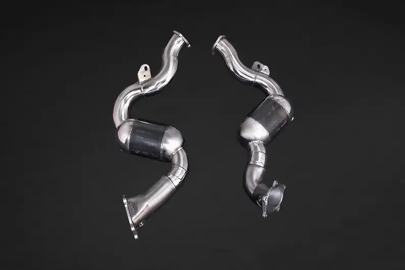 Capristo 250 Cell Sport Cat Downpipes - Audi S8 (D4) & S6/7 (C7) 1