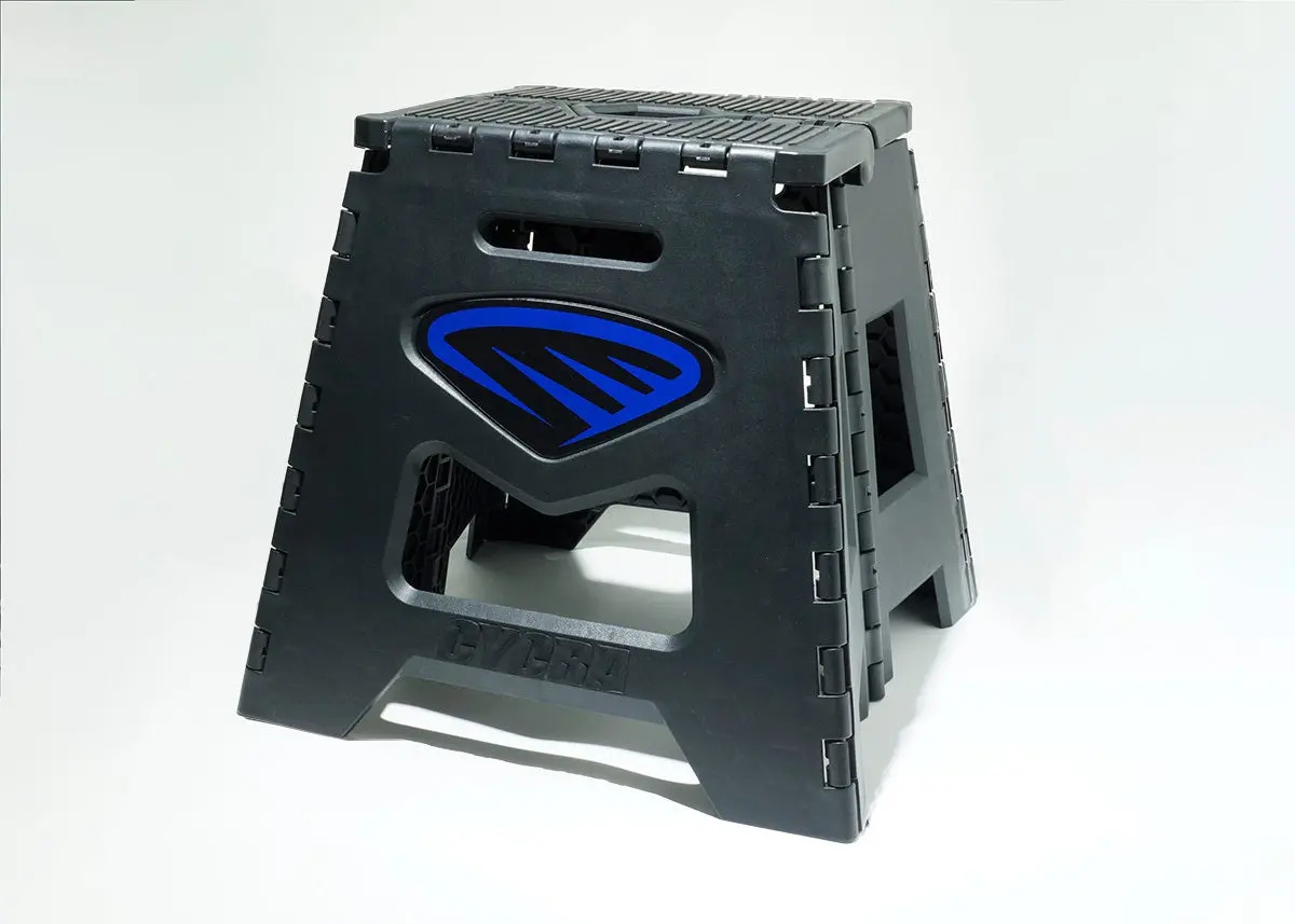 Folding Moto Stand Blue 1