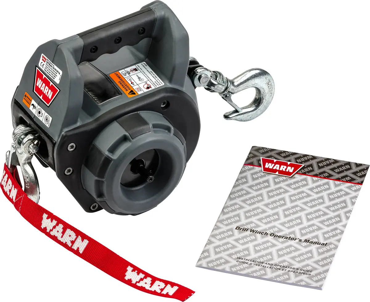 Drill Winch 750Lb Steel 1
