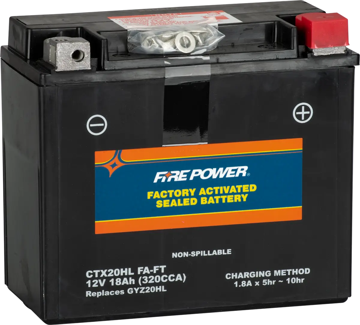 Fire Power Sealed Factory Activated Battery 17