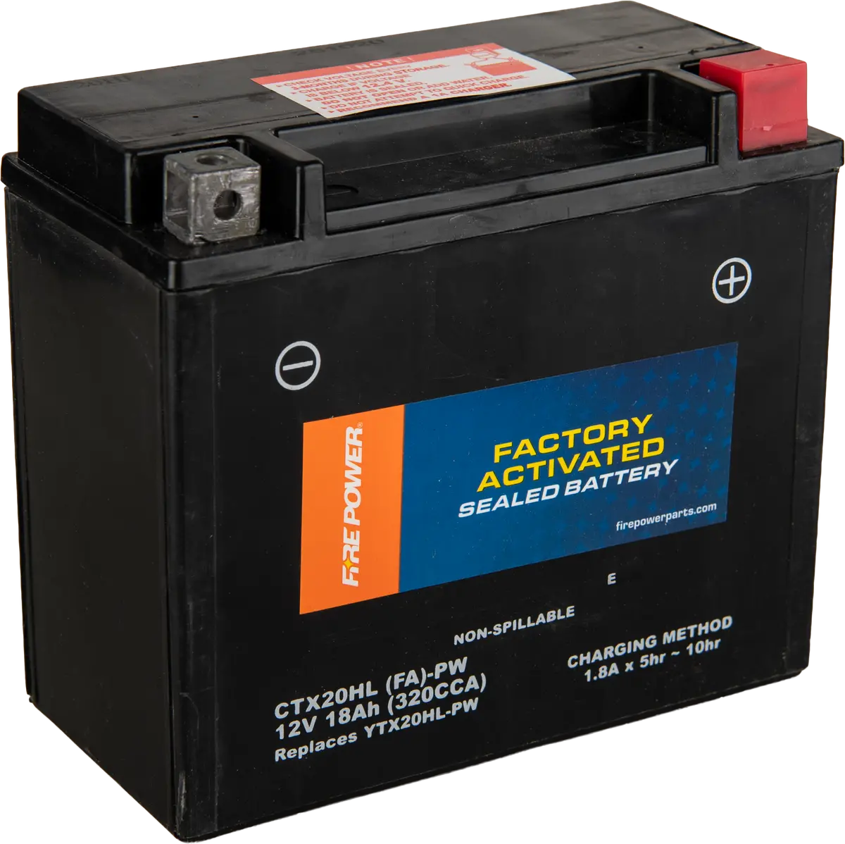 Fire Power Sealed Factory Activated Battery 16