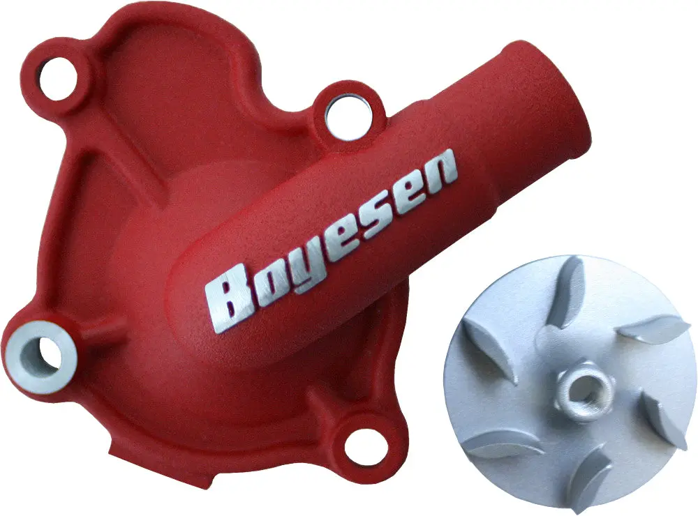 Waterpump Cover & Impeller Kit Red 1