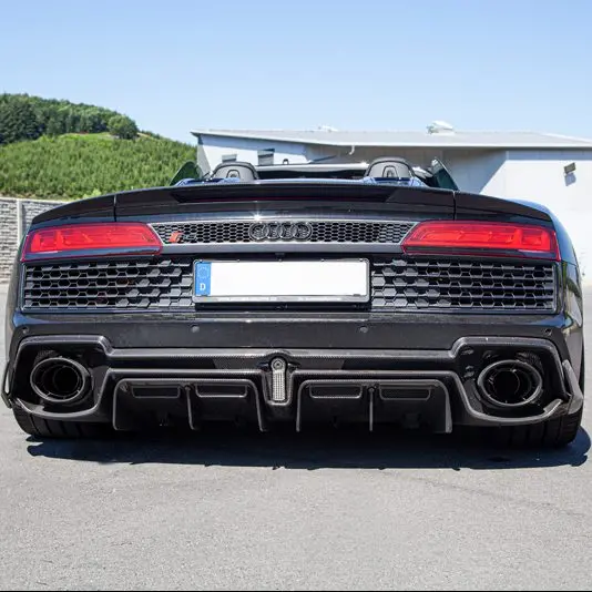 Capristo Carbon Fiber Rear Diffuser - Audi R8 (Gen2) Facelift 1