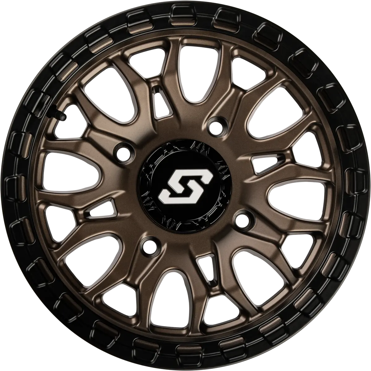 Ignition Wheel 14X7 4/137 +10Mm Bronze/Blk 1